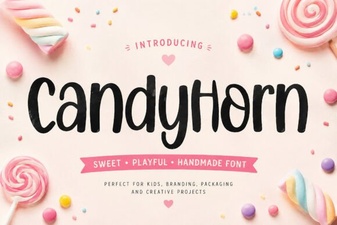Candyhorn Font: Sweet and Whimsical Designs for Every Project