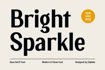 Bright Sparkle Font: Glittering Text for Eye-Catching Designs