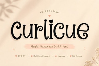 Curlicue Font: Elegant Swirl Designs for Creative Projects