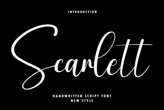 Scarlett Font: Elegant Typography for Modern Design Projects