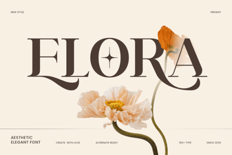 Elora Font: Elegant Typography for Creative Design Projects